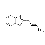 CAS#: 93702-93-3， 2-[(2E)-2-Buten-1-yl]-1,3-benzothiazole