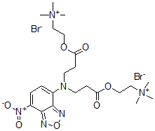CAS#: 93775-36-1， Bis(Choline)-N-(4-Nitrobenzo-2-Oxa-1,3-Diazol-7-Yl)Imino Dipropionate