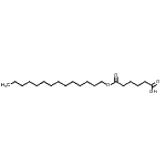 CAS#: 93777-47-0， 6-Oxo-6-(tetradecyloxy)hexanoic acid