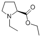 结构式 CAS# 938-54-5, 1-乙基-L-脯氨酸乙酯