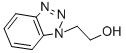 structure of CAS# 938-56-7, 2-(1H-Benzotriazol-1-yl)ethanol;2-(1-Benzotriazolyl)Ethanol;1H-Benzotriazole-1-Ethanol;Nsc20757