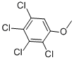 结构式 CAS# 938-86-3, 2,3,4,5-四氯苯甲醚