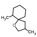 CAS#: 93840-80-3， 3,6-Dimethyl-1-oxaspiro[4.5]decane