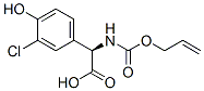 CAS 登录号：93841-52-2， (R)-[[(烯丙基氧基)羰基]氨基](3-氯-4-羟基苯基)乙酸