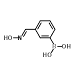 structure of CAS# 938443-32-4, {3-[(E)-(Hydroxyimino)methyl]phenyl}boronic acid;[3-[(E)-Hydroxyiminomethyl]phenyl]boronic acid
