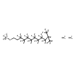 CAS#: 93857-50-2， Diammonium 3,3,4,4,5,5,6,6,7,7,8,8,9,9,10,10,11,12,12,12-icosafluoro-11-(trifluoromethyl)dodecyl phosphate