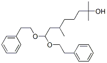 CAS#: 93894-29-2， 2,6-Dimethyl-8,8-Bis(2-Phenylethoxy)-2-Octanol