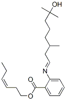 CAS#: 93940-31-9， (Z)-3-Hexenyl 2-[(7-Hydroxy-3,7-Dimethyloctylidene)Amino]Benzoate