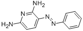 结构式 CAS# 94-78-0, 3-(2-苯基偶氮)-2,6-吡啶二胺