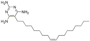 CAS 登录号：94087-82-8， (Z)-5-(9-十八碳烯基)嘧啶-2,4,6-三胺