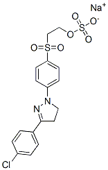 CAS#: 94138-71-3， Sodium 2-[[4-[3-(4-Chlorophenyl)-4,5-Dihydro-1H-Pyrazol-1-Yl]Phenyl]Sulphonyl]Ethyl Sulphate