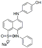 CAS#: 94159-57-6， Sodium 5-[(4-Hydroxyphenyl)Amino]-8-(Phenylamino)Naphthalene-1-sulphonate