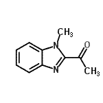 structure of CAS# 942-25-6, 1-(1-Methyl-1H-benzimidazol-2-yl)ethanone;1-(1-methyl-1H-1,3-benzodiazol-2-yl)ethan-1-one;1-(1-methyl-1H-benzo[d]imidazol-2-yl)ethanone;1-(1-Methyl-1H-benzoimidazol-2-yl)-ethanone