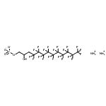 CAS#: 94200-46-1， diammonium (4,4,5,5,6,6,7,7,8,8,9,9,10,10,11,11,12,12,13,13,13-henicosafluoro-2-hydroxy-tridecyl) phosphate