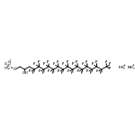 CAS#: 94200-49-4， diammonium (4,4,5,5,6,6,7,7,8,8,9,9,10,10,11,11,12,12,13,13,14,14,15,15,16,16,17,17,18,18,19,19,19-tritriacontafluoro-2-hydroxy-nonadecyl) phosphate