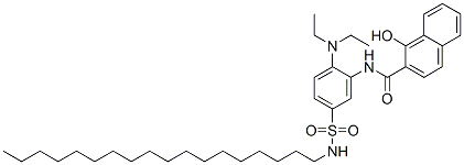 CAS#: 94200-79-0， N-[2-(Diethylamino)-5-[(Octadecylamino)Sulphonyl]Phenyl]-1-Hydroxynaphthalene-2-Carboxamide