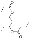 CAS#: 94201-00-0， 1-Ethyl-2-Methyl-3-(1-Oxopropoxy)Propyl Butyrate