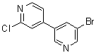 structure of CAS# 942206-01-1, 5-Bromo-2'-chloro-3,4'-bipyridine;[942206-01-1];5-Bromo-2'-chloro-[3,4']bipyridine;5-BROMO-2'-CHLORO-[3,4']-BIPYRIDINE