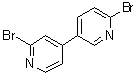 structure of CAS# 942206-16-8, 2',6-Dibromo-3,4'-bipyridine;[942206-16-8];2',6-dibromo-3,4'-bipyridine;6,2'-Dibromo-[3,4']bipyridine