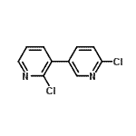 structure of CAS# 942206-19-1, 2,6'-Dichloro-3,3'-bipyridine;[942206-19-1];2,6'-Dichloro-[3,3']bipyridine;2,6'-DICHLORO-[3,3']-BIPYRIDINE