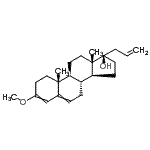 CAS#: 94405-98-8， (8R,9S,10R,13S,14S,17R)-17-allyl-3-methoxy-10,13-dimethyl-1,2,7,8,9,11,12,14,15,16-decahydrocyclopenta[a]phenanthren-17-ol