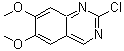 structure of CAS# 94644-47-0, 2-Chloro-6,7-dimethoxyquinazoline;Quinazoline,2-chloro-6,7-dimethoxy-;MLS000701568;SMR000228923