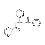 CAS 登录号：94678-45-2， 1,3,5-三(3-吡啶基)-1,5-戊烷二酮