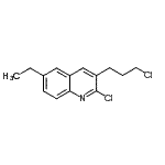CAS#: 948294-64-2， 2-Chloro-3-(3-chloropropyl)-6-ethylquinoline