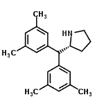 CAS#: 948595-04-8， (2R)-2-[Bis(3,5-dimethylphenyl)methyl]pyrrolidine