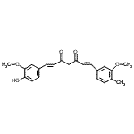 CAS#: 94875-80-6， (1E,6E)-1-(4-Hydroxy-3-methoxyphenyl)-7-(3-methoxy-4-methylphenyl)-1,6-heptadiene-3,5-dione