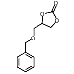 结构式 CAS# 949-97-3, 4-[(苄氧基)甲基]-1,3-二氧戊环-2-酮