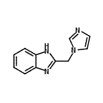 CAS 登录号：94937-88-9， 2-(1H-咪唑-1-基甲基)-1H-苯并咪唑