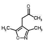 CAS#: 95113-53-4， 1-(3,5-Dimethyl-1,2-oxazol-4-yl)acetone