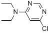 structure of CAS# 951885-37-3, 6-Chloro-N,N-Diethyl-4-Pyrimidinamine;4-Chloro-6-(N,N-Diethylamino)Pyrimidine