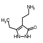CAS#: 952958-76-8， 4-(2-Aminoethyl)-5-ethyl-1,2-dihydro-3H-pyrazol-3-one