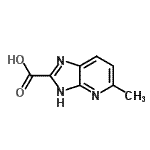 CAS 登录号：954218-95-2， 5-甲基-1H-咪唑并[4,5-b]吡啶-2-羧酸