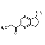 CAS#: 95576-06-0， 1-(5-Methyl-6,7-dihydro-5H-cyclopenta[b]pyrazin-2-yl)-1-propanone