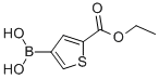 structure of CAS# 957121-19-6, 5-(Ethoxycarbonyl)Thiophene-3-Boronic Acid;5-(Ethoxycarbonyl)Thiophen-3-Ylboronic Acid