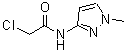 结构式 CAS# 957510-87-1, 2-氯-N-(1-甲基-1H-吡唑-3-基)乙酰胺