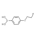 CAS#: 958451-96-2， {4-[(2-Fluoroethyl)sulfanyl]phenyl}boronic acid