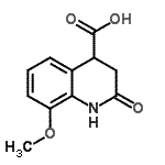 CAS#: 959237-46-8， 8-Methoxy-2-oxo-1,2,3,4-tetrahydro-4-quinolinecarboxylic acid