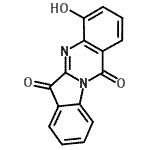 CAS#: 959348-06-2， 4-Hydroxyindolo[2,1-b]quinazoline-6,12-dione