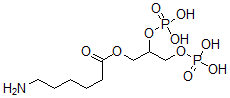 CAS 登录号：96027-62-2， 1-O-(6-氨基己酰基)-2,3-二磷酸甘油酯