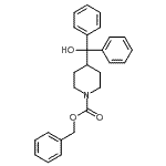 CAS#: 96067-93-5， Benzyl 4-[hydroxy(diphenyl)methyl]-1-piperidinecarboxylate