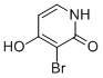 结构式 CAS# 96245-97-5, 3-溴-4-羟基-2(1H)-吡啶酮