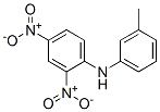结构式 CAS# 964-79-4, N-(3-甲基苯基)-2,4-二硝基苯胺