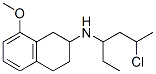 CAS#: 96426-45-8， 8-Methoxy-2-(N-2'-Chloropropyl-N-Propyl)Aminotetralin