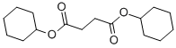 CAS 登录号：965-40-2， 丁二酸二环己酯
