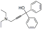 CAS 登录号：968-59-2， 4-(二乙基氨基)-1,1-二苯基-2-丁炔-1-醇