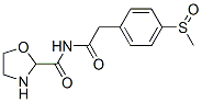 CAS 登录号：96800-41-8， N-[3-(4-甲基亚磺酰苯基)-2-氧代-1,3-恶唑烷-5-基甲基]乙酰胺